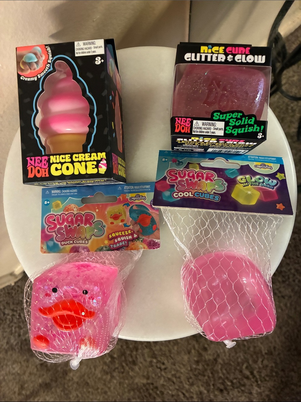 Needoh X Sugar Swaps set of 4